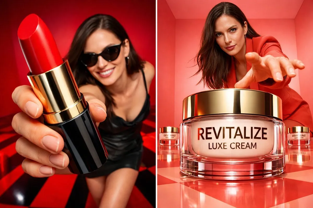 High-Fashion Product Commercial Campaign Shot - Product, Photography, Abstract - AI Generated Image