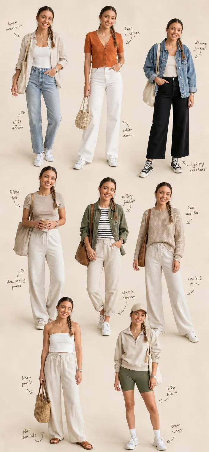 Freeform Fashion Editorial Lookbook Collage - Portrait - AI Generated Image