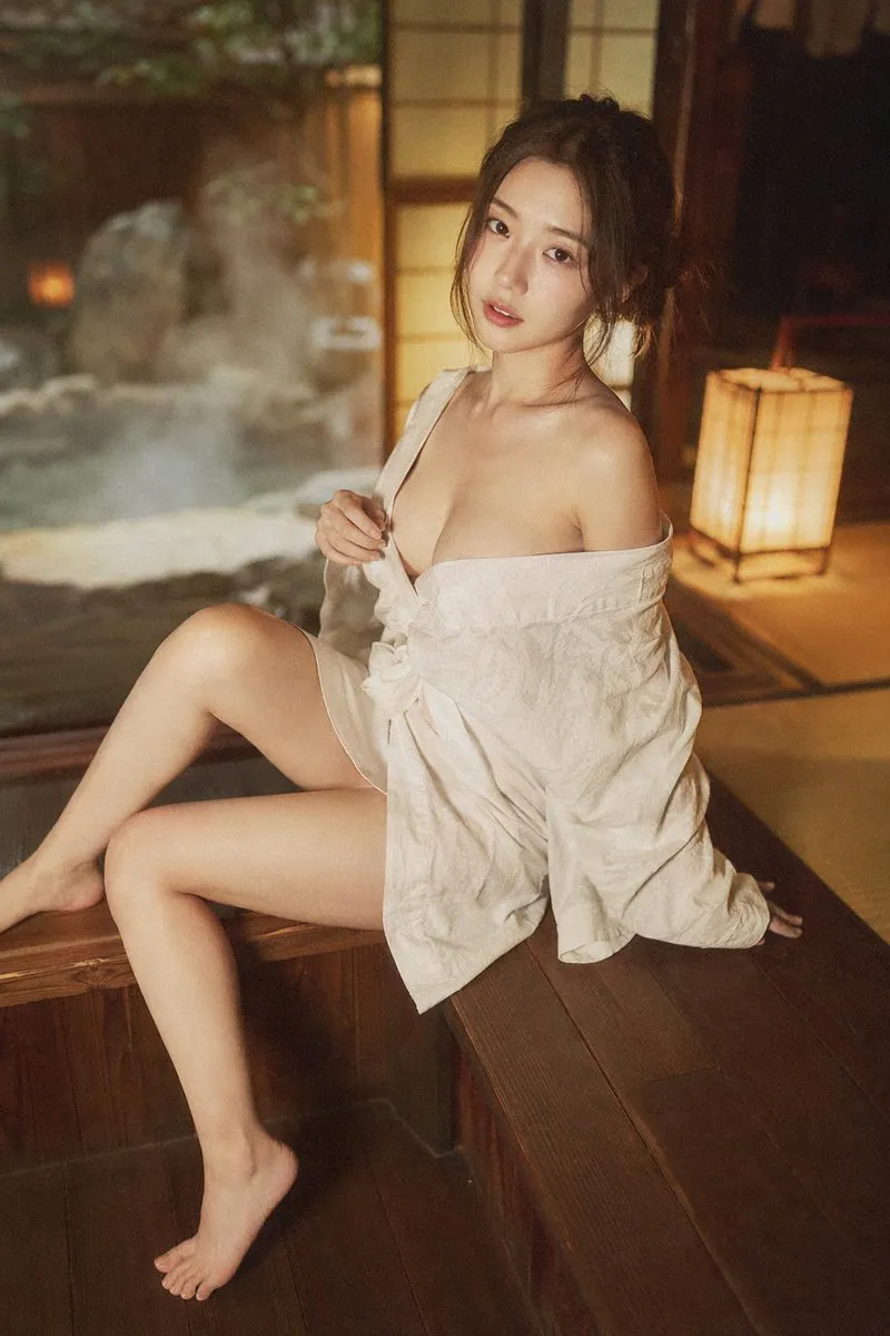Sultry Japanese Onsen Ryokan Film Portrait - Photography, History, Storyboard - AI Generated Image