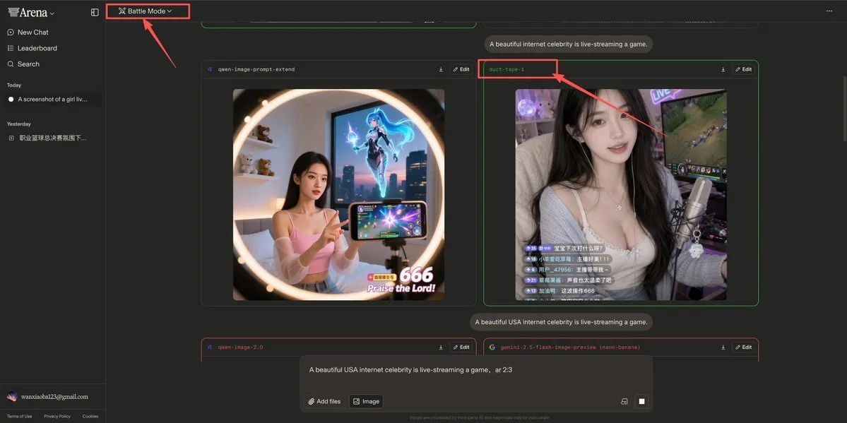 Gorgeous Girl Gaming Livestream Screenshot - Portrait, Game, Livestream - AI Generated Image