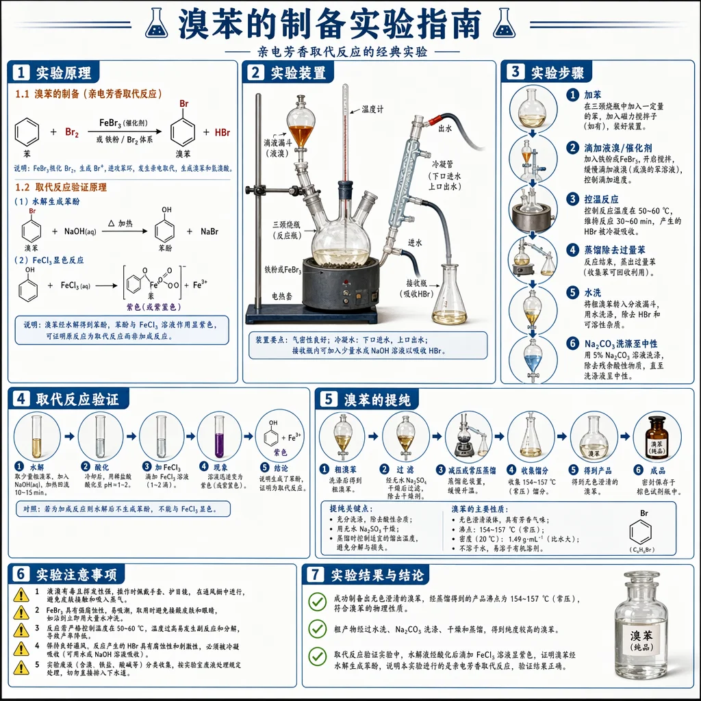 High School Chemistry Experiment Infographic - infographic, science - AI Generated Image